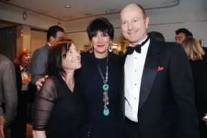 Christina with Ghislaine Maxwell and Prince Dimitri of Yogoslavia