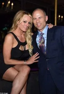 Stormy & Michael back during friendlier times.