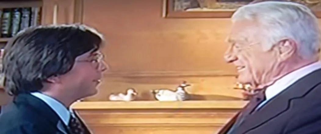 Vintage video: Green Acres’ Eddie Albert with Keith Raniere