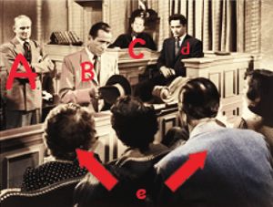 trial scene bogart