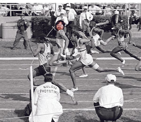 Keith Raniere said he tied for New York State record for the 100 yard dash.