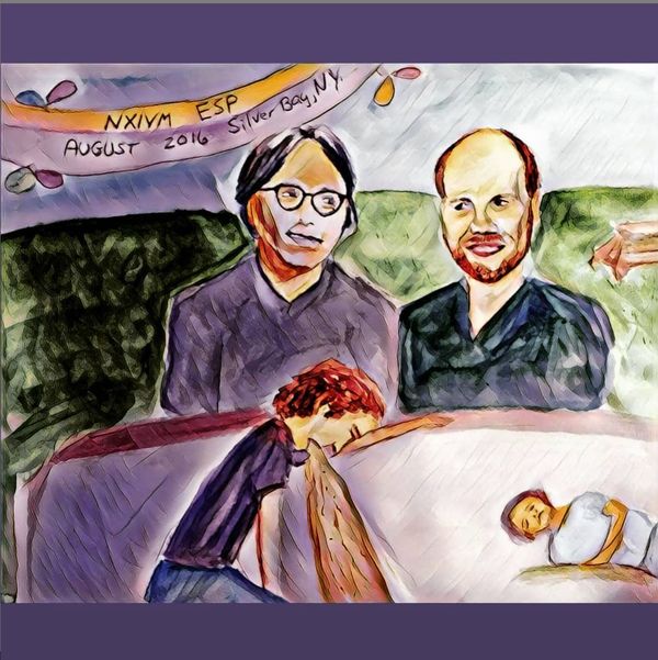 MK10ART. Keith Raniere and Brandon Porter MD - two scientists study reactions to illness at V-Week 2016