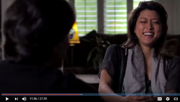 Grace Park with Keith Raniere in a video promoting Raniere.