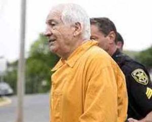 Former Penn State assistant football coach Jerry Sandusky