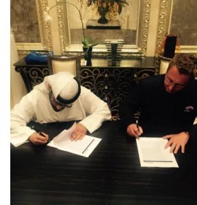 Dubai Sheikh Manna and Bernhard Fritsch ink deal to operate StarClub in the Middle East, a contract unfillfilled because the FBI closed StarClub on behalf of Danny Guy.
