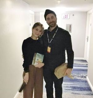 Kristin Kreuk with boyfriend Eric Putzer. He is a writer on the Canadian taxpayer-funded TV show Burden of Truth. Kreuk plays a lawyer willing to risk her career to out pedophiles and corrupt scammers who care nothing about the health of women and girls.