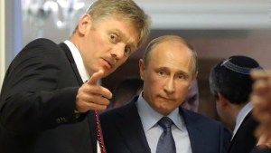 D Peskov and V Putin