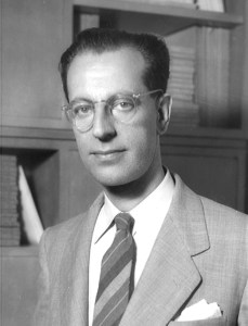 Albert Ellis (pictured) is the founder of rational emotive therapy, a type of psychotherapy to help people to lead happier lives.