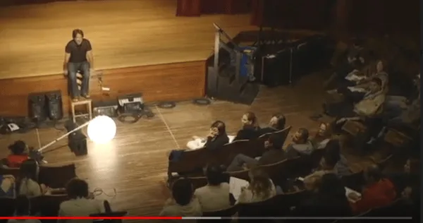Keith Raniere teaches a group of his students.