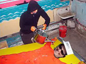 In my dream, I never saw anyone loving being waterboarded so much as Nancy
