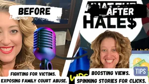 Spinning Lies for Clout: Megan Fox aids Jeremy Hales in a media war that smears mothers and buries real family court abuse.