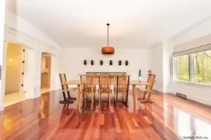 Formal dining area