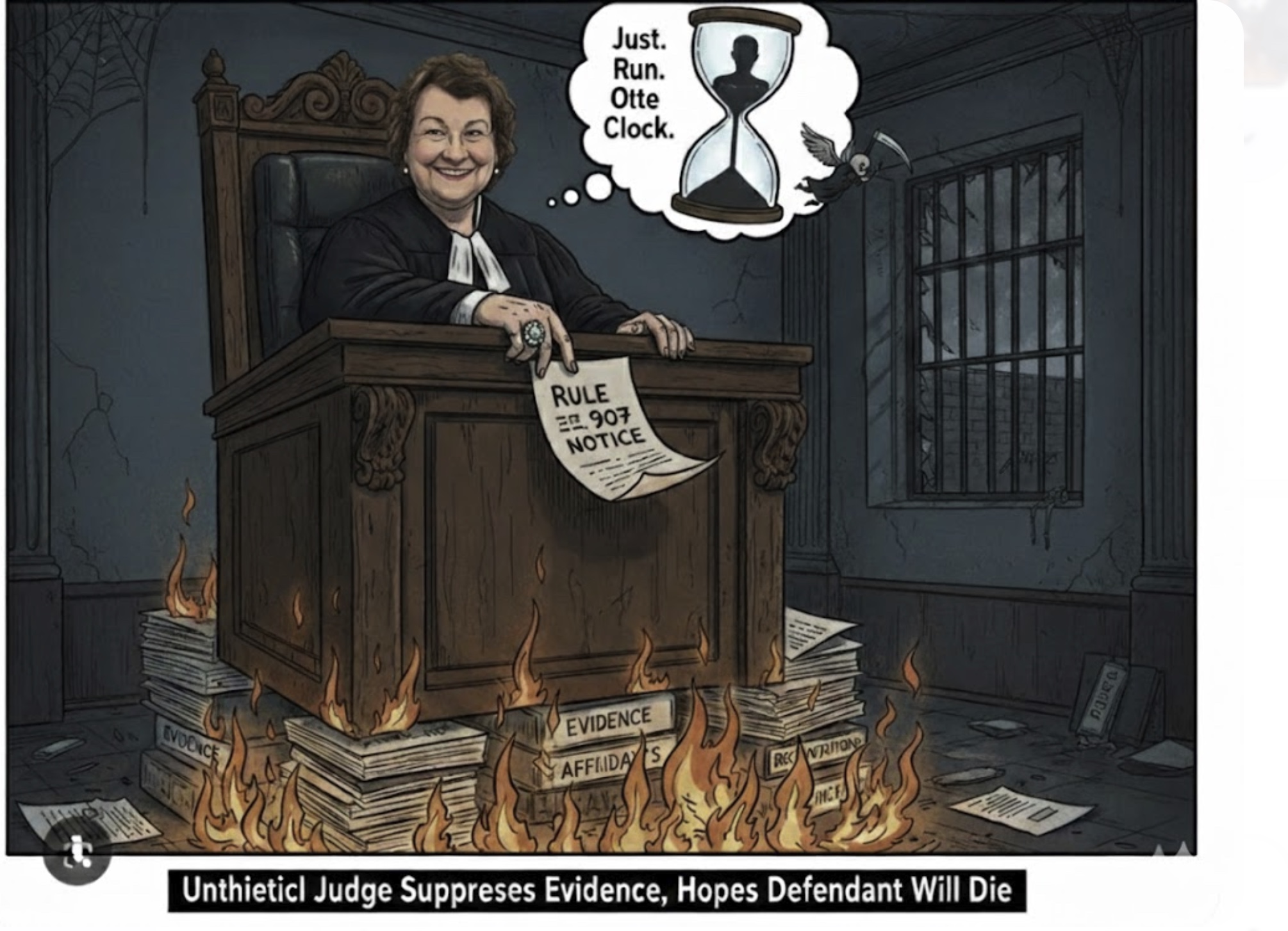 Judge Skerda Said She Had No Jurisdiction