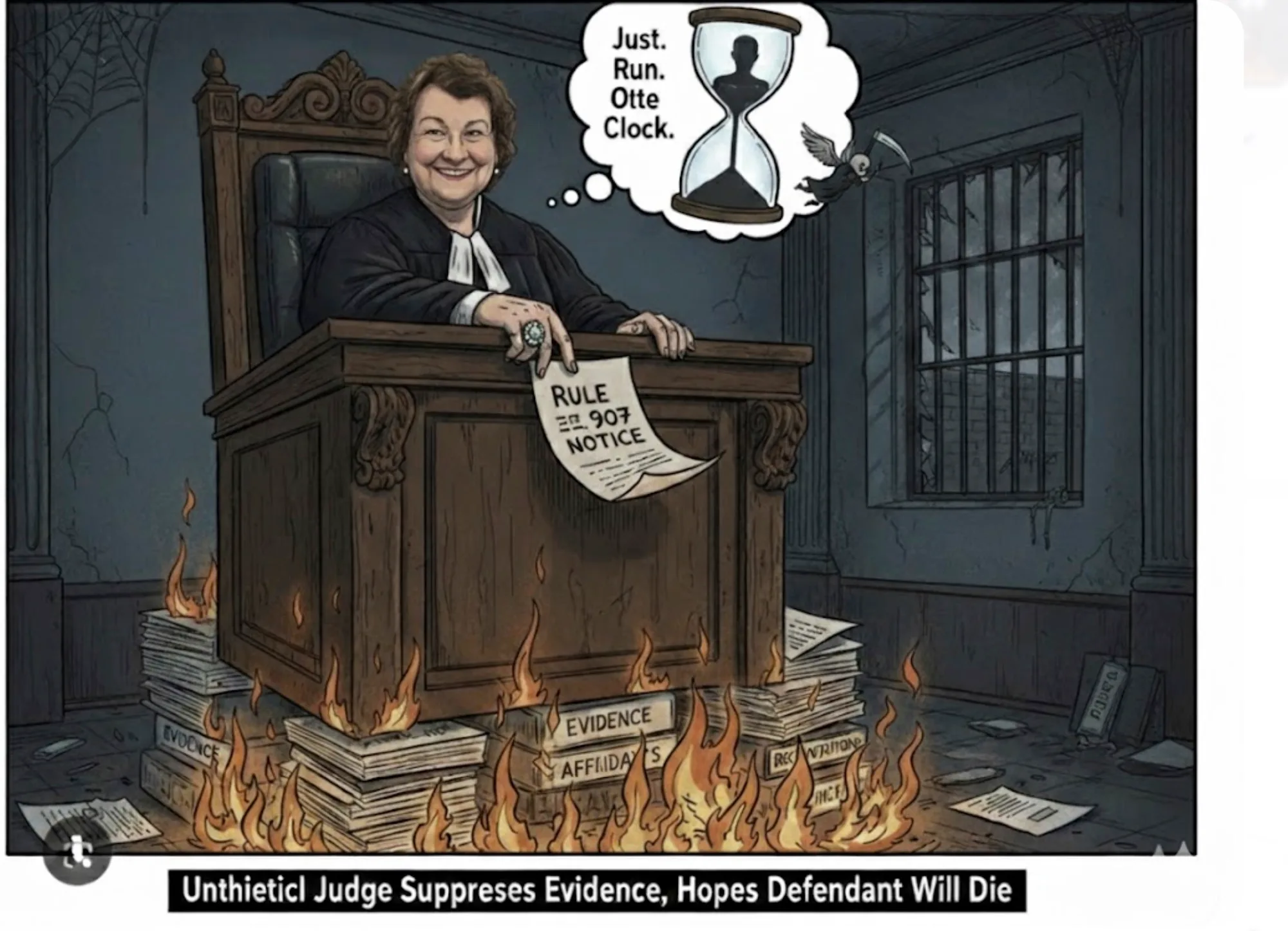 Judge Skerda Said She Had No Jurisdiction