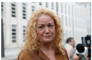 Barb after learning about the guilty verdict of Keith Raniere.
