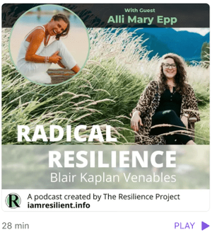 Leaving A Cult with Alli Mary Epp - Radical Resilience with Blair Kaplan Venables