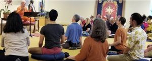 Swami Chetananda: "It’s not about relationship, it’s about connection. This is especially true when you have a spiritual teacher.  What most people do not understand about these very powerful relationships that have tremendous energy in them for us is that it’s about connection; it’s not about relationship. "