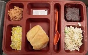 A typical and nutritious meal at MDC.