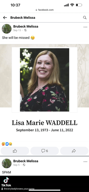 Lisa Waddell got into Danesh's orbit. She took her life