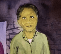 MK10ART portrait of Keith Raniere in prison.