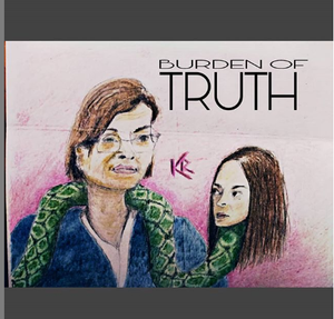 MK10ART's fascinating painting of Nancy Salzman and her influence on Kristin Kreuk. What will Sultan say about that? Depend on it- he will say something.