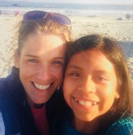 Karen Riordan with her daugter Mia.