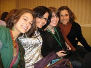 Kristin Kreuk, Sarah Edmondson, Nicki Clyne and Michele Chernitzky