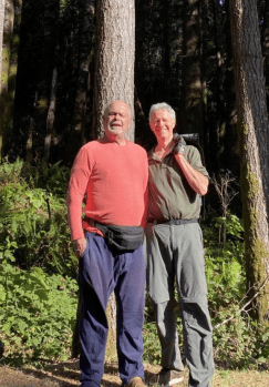 Swami and Jim Brissette