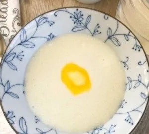 Cream of Wheat is real good with butter. But it might make you vomit seven years after you ate it. So be careful. Maybe you better eat soup.