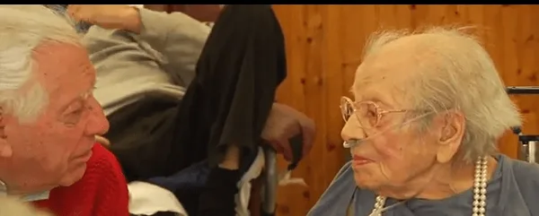 James Raniere with his mother, Marion Raniere.