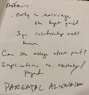 Ambrose strategy Parental Alienation Pawlina