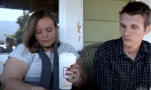 Dawn Hennessey with her son, Aaron Fisher