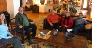 swami_chetanananda
With Patty Slote, Tom Fabrizio,
Ruth and Edward...