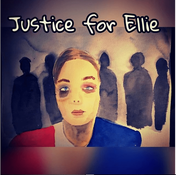 MK10ART's painting of Ellie.
