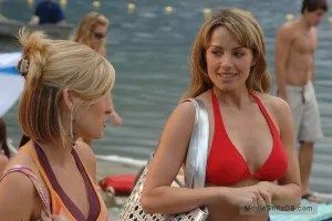 Allison Mack and Erica Durance