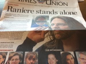 Superb ‘Curtain Raiser’ by Albany Times Union – ‘Raniere Stands Alone’