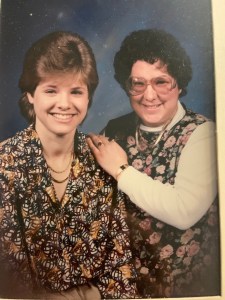 Kristin Snyder with her little sister Kim Snyder.