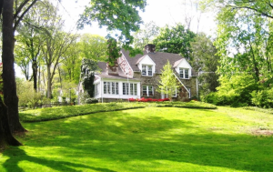 The family house in Westport CT, which was forced to be sold to pay lawyers in the high conflict divorce and custody case.