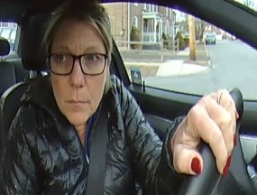 Lisa Kerin, parental visitation supervisor insists she drive Joriz Tiberi's vehicle.