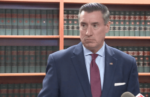 Erie County DA John Flynn offered Pigeon a choice - go to trial and face life in prison, or take a plea deal and get out in eight months.