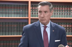Erie County DA John Flynn offered Pigeon a choice - go to trial and face life in prison, or take a plea deal and get out in eight months.