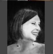 Lauren Salzman, a sketch by MK10ART