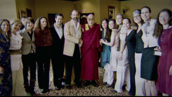 Dalai Lama with Nxivm Members