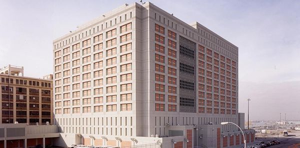 The Metropolitan Detention Center in Brooklyn, NY
