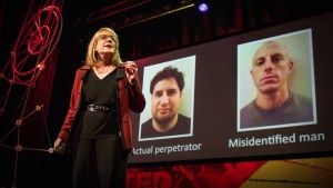 Elizabeth Loftus on the TED stage