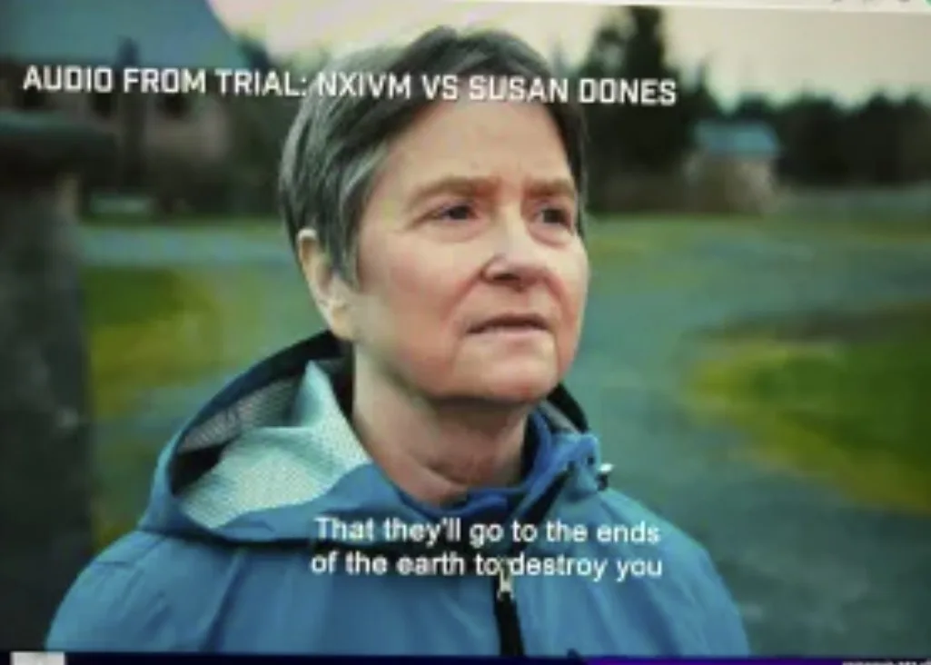 Susan Dones Stellar TNT Performance – Why She Quit NXIVM; How Raniere Duped Clare Bronfman