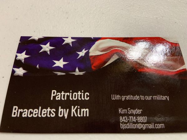 Kim Snyder makes bracelets for veterans - which she says tends to disprove Toni Natalie's claim that she is mentally retarded.