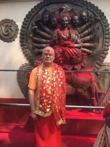 The Swami cut the Ashram off the outside world.