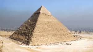 One of the earliest pyramid schemes,