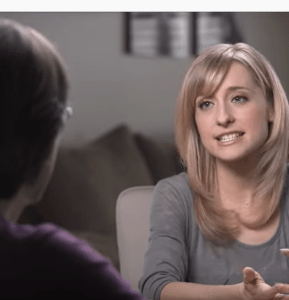 Keith Raniere with Allison Mack.